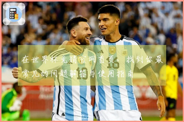 在世界杯竞猜官网首页，找到你最常见的问题解答与使用指南