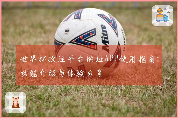 世界杯投注平台地址APP使用指南：功能介绍与体验分享